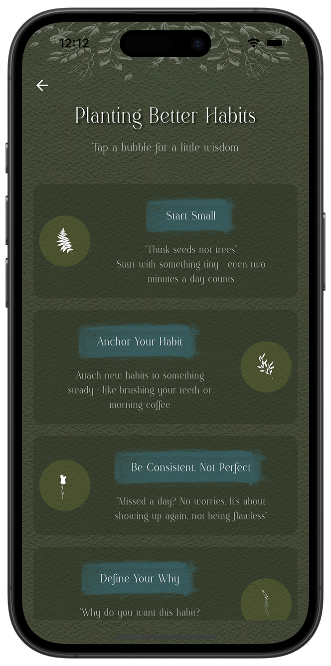 Bloom App Screenshot